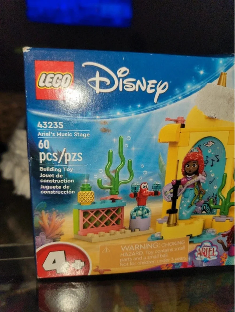 Disney lego Ariels music stage 60 pcs